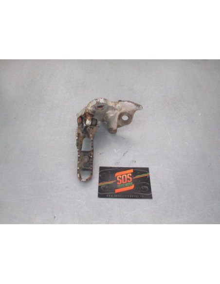 Platine avant gauche repose pied conducteur HONDA TRANSALP 600 1987 - 1990