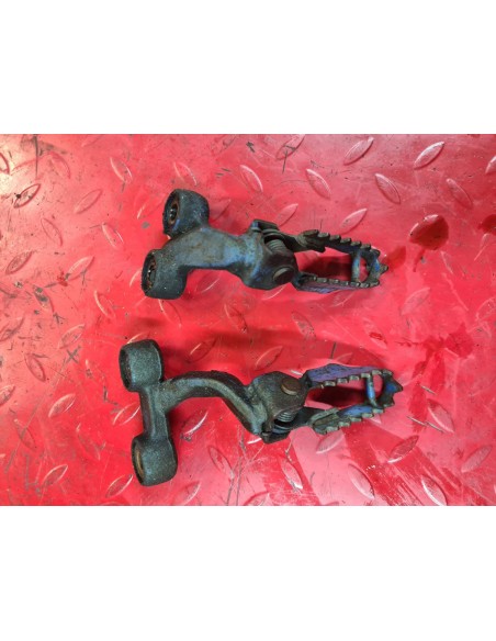 Repose pied conducteur droit et gauche SUZUKI DR 600 1985  -  1989