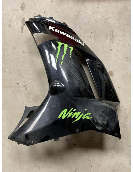 Flanc de carénage gauche KAWASAKI ZX6R 2007  -  2008