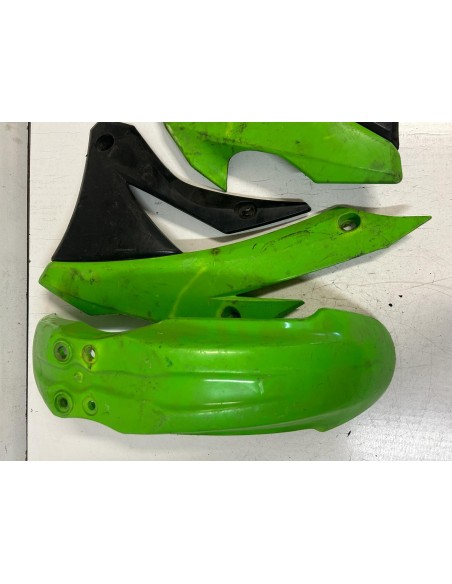 Ecope de reservoir + garde boue carénage KAWASAKI KX 85 2001  -  2013