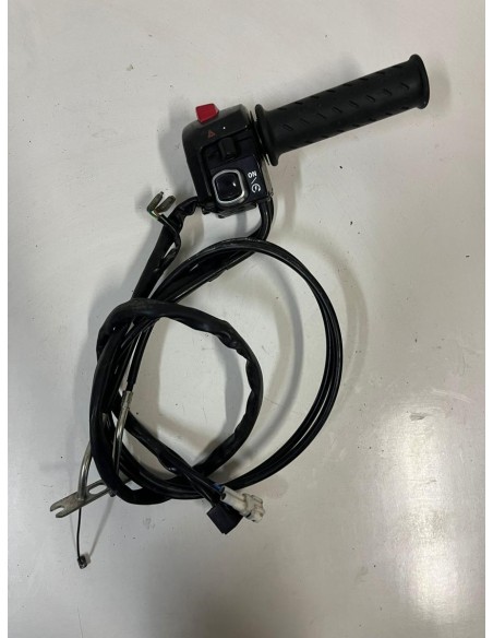 Commodo droit + poignée et câbles de gaz YAMAHA TMAX 530 2014  -  2016