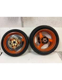 Jante avant et jante arrière + disques KAWASAKI ZX 12R 2000  -  2006 2