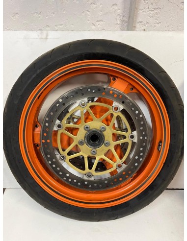 Jante avant et jante arrière + disques KAWASAKI ZX 12R 2000  -  2006