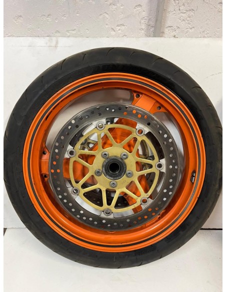 Jante avant et jante arrière + disques KAWASAKI ZX 12R 2000  -  2006