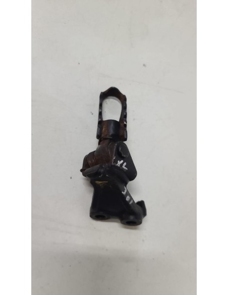 Platine avant gauche repose pied HONDA XL 600 1983 - 1987