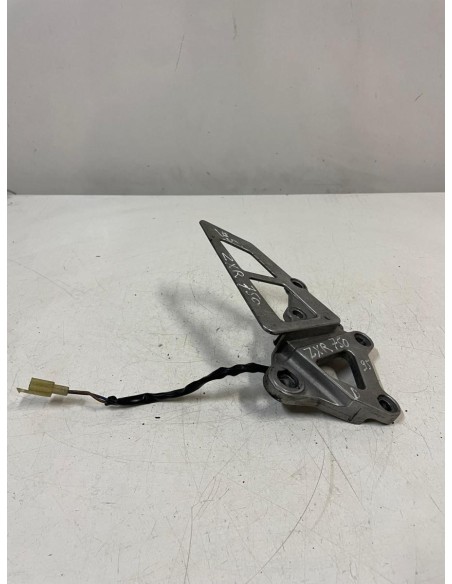 Platine avant droite repose pied conducteur KAWASAKI ZXR 750 1991  -  1992