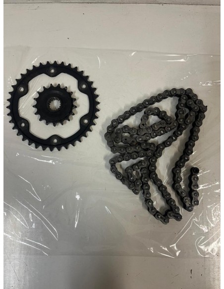 Kit chaine complet d'occasion TBE - KTM SUPERDUKE 1290 2017  -  2019