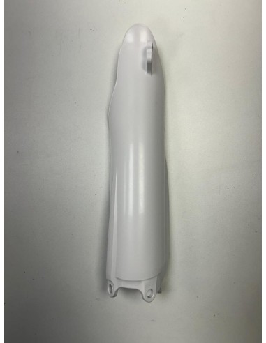 Protège fourche gauche NEUF origine YAMAHA YZ 125 2010  -  2013
