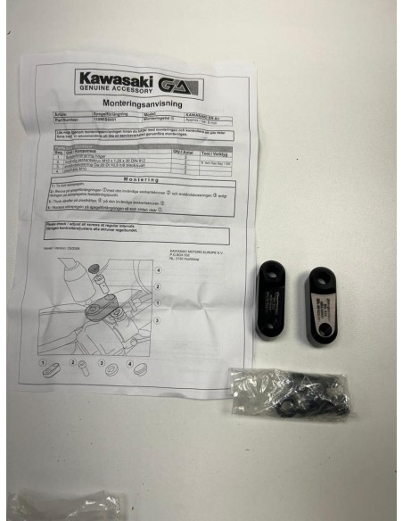 Extension de rétroviseur NEUF KAWASAKI ER6N 2006  -  2016