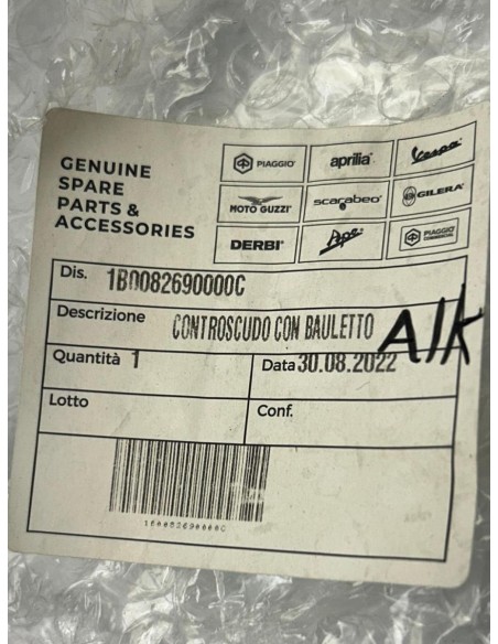 Tablier protège jambes NEUF PIAGGIO LIBERTY 125 2015  -  2024