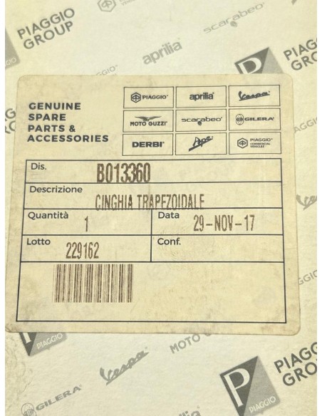 Courroie neuve PIAGGIO BEVERLY 300 2009  -  2019