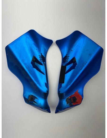 Entourage de phare avant bleu Kawasaki ER6N 2006 - 2008