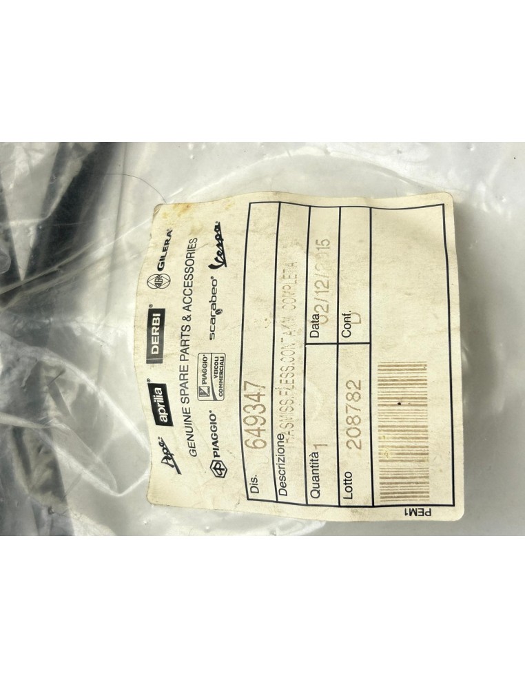 Entraineur de compteur NEUF PIAGGIO VESPA LX 125 2007 - 2012