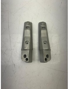 Paire de repose pieds avant (sans caoutchouc) BMW F800 S 2004 - 2010