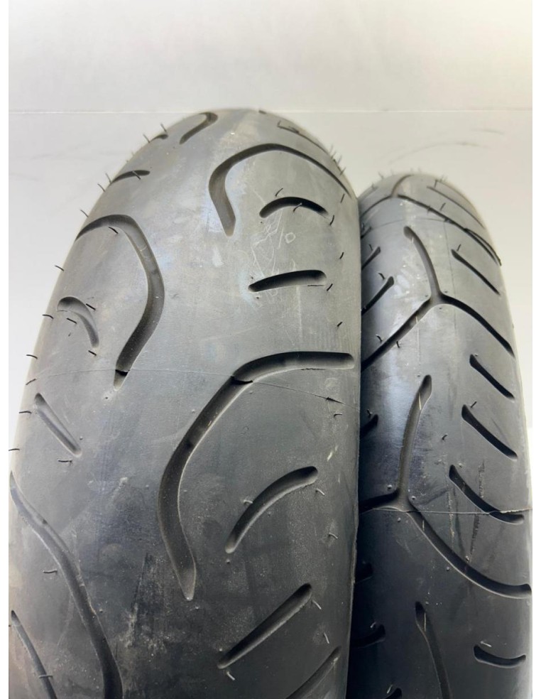 Train de pneu Bridgestone T30 120 70 17 + 190 55 17 occasion