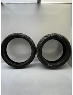 Train de pneu Bridgestone A41 120 70 19 + 170 60 17 Occasion