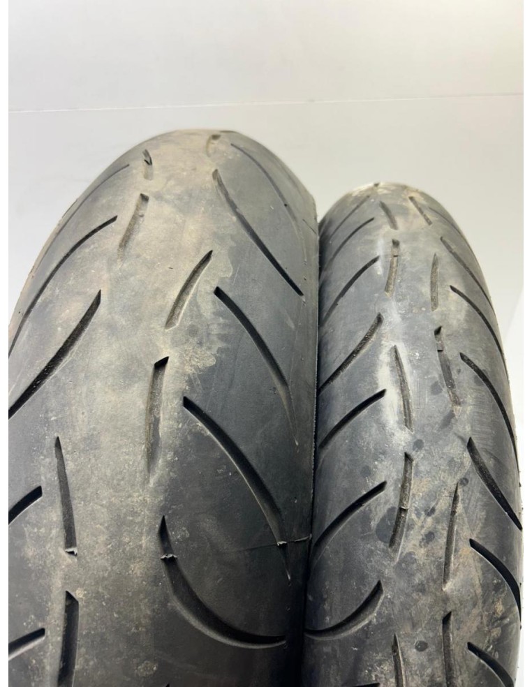 Train pneus Metzeler Sportec M7 RR 120 70 17 / 180 55 17 Occasion