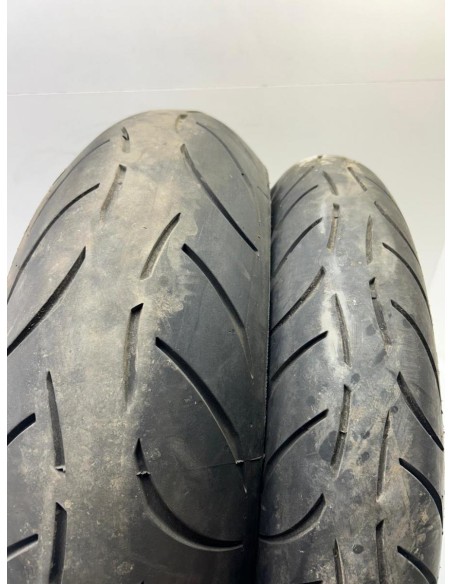 Train pneus Metzeler Sportec M7 RR 120 70 17 / 180 55 17 Occasion