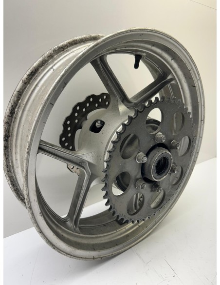 Jante arrière complète Kawasaki ER6N 2006 - 2008