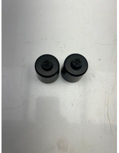 Embout de guidon noir