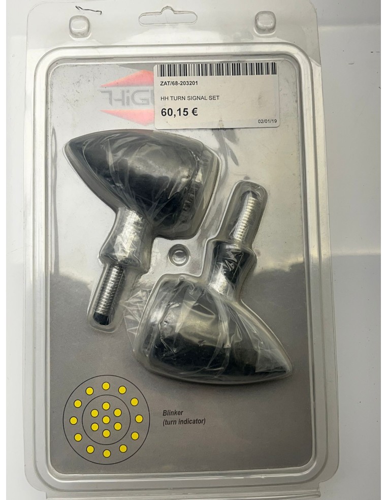 Paire de clignotants adaptables