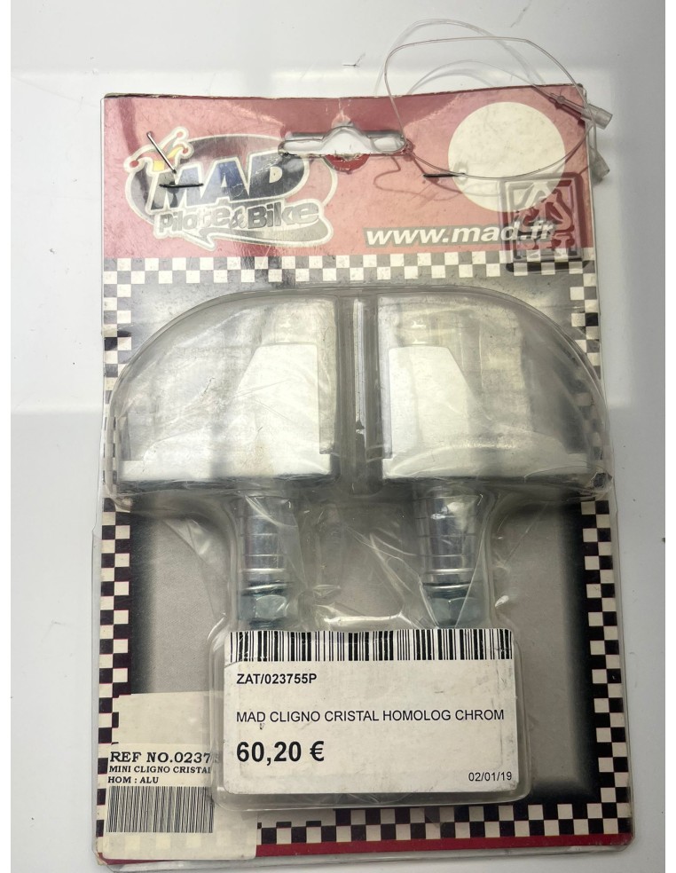 Paire de clignotants adaptables MAD