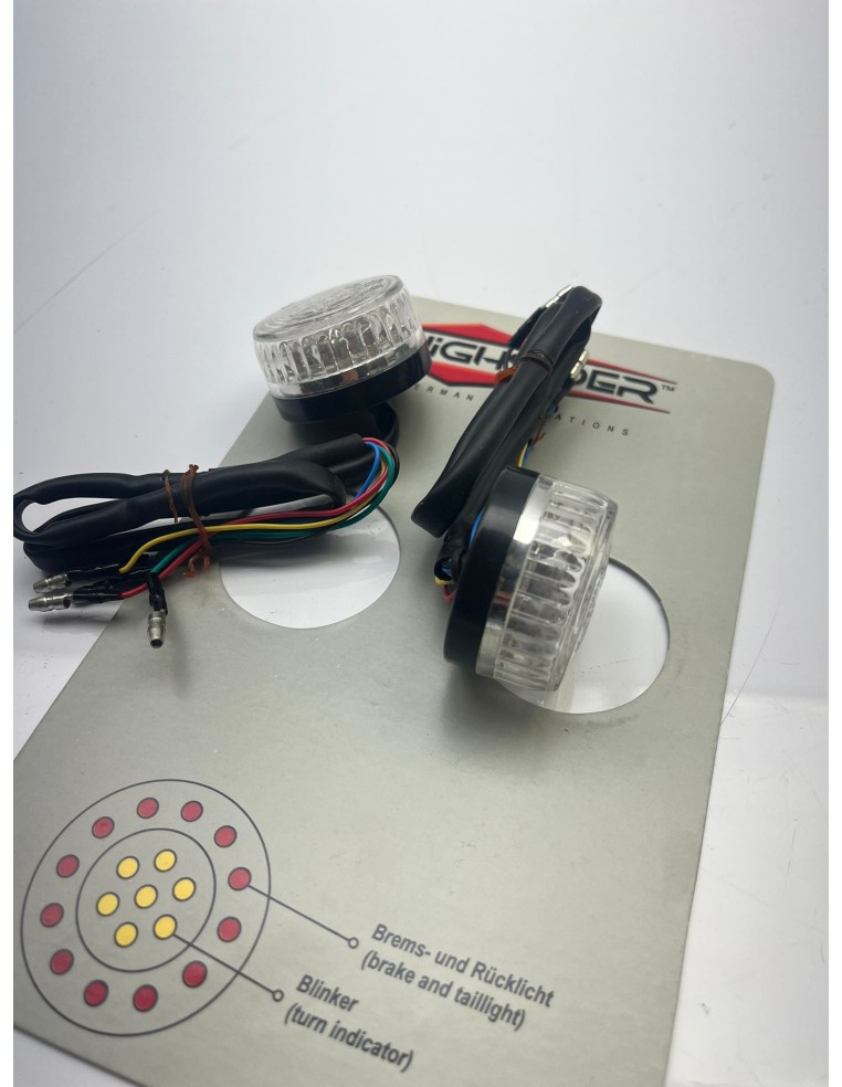 Paire de clignotants adaptables Highsider