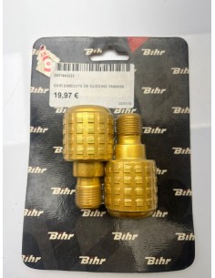 Embout de guidon doré