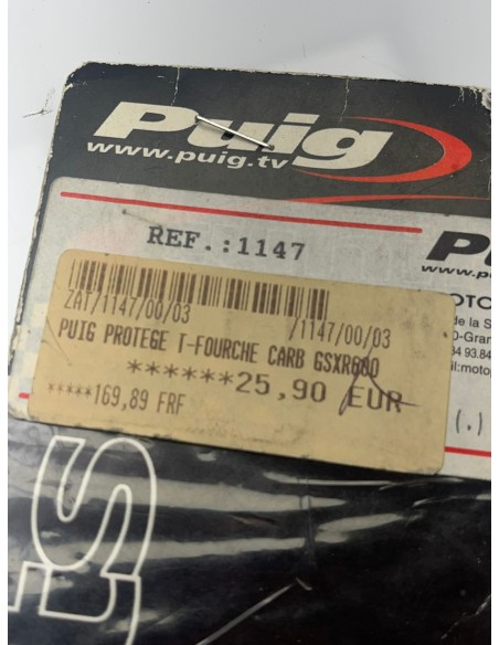 Protège té de fourche en carbone Puig SUZUKI GSX-R 600