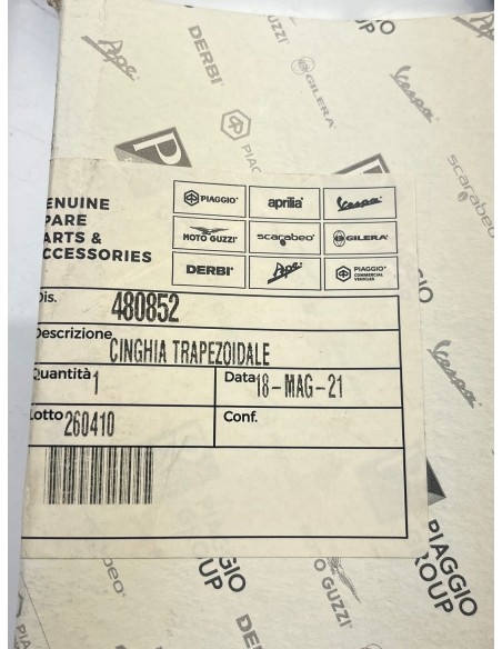 Courroie de transmission PIAGGIO 50 Fly 2T 2004 - 2011