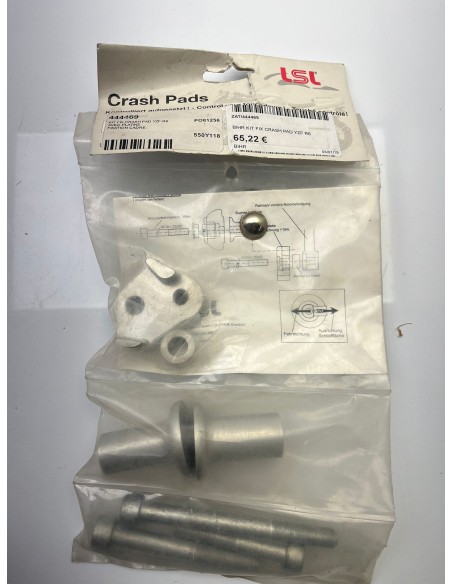 Kit de fixation crash pads YAMAHA R6 2008 - 2017