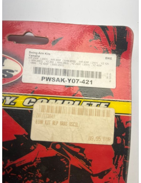 Kit de réparation de bras oscillant YAMAHA 125 YZ 1999 - 2001